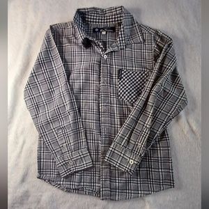 Ben Sherman Boy's Long Sleeved Button Down Shirt